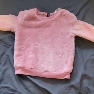 George Pink Fleece Kids Sweatshirt